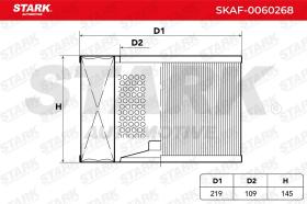 STARK RECAMBIOS SKAF0060268 - AIR FILTER