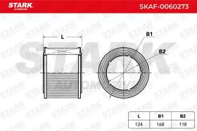 STARK RECAMBIOS SKAF0060273 - FILTRO DE AIRE