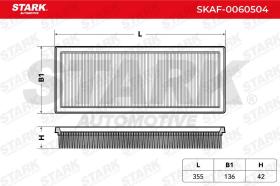 STARK RECAMBIOS SKAF0060504 - AIR FILTER