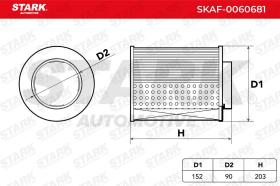 STARK RECAMBIOS SKAF0060681 - AIR FILTER