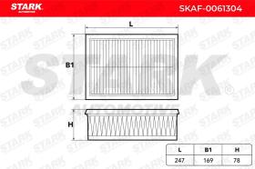 STARK RECAMBIOS SKAF0061304 - AIR FILTER